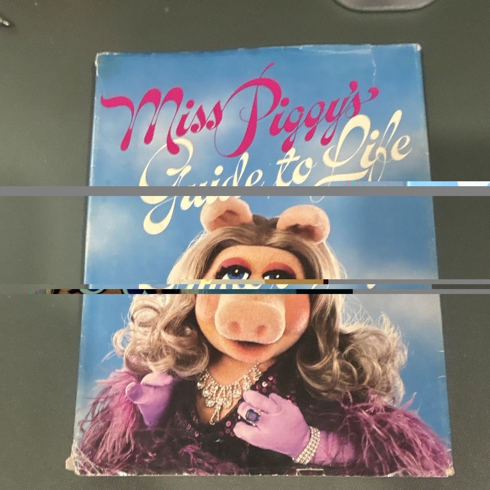 RARE 1981 Miss Piggy's Guide to Life Hardcover 1st Edition 1st Printing Muppets